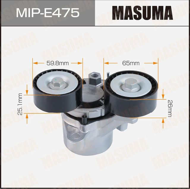 Натяжитель ремня привода навесного оборудования (Masuma). Артикул MIPE475