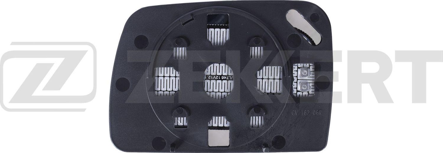 Зеркальное стекло бокового зеркала Zekkert. Артикул SP-1119