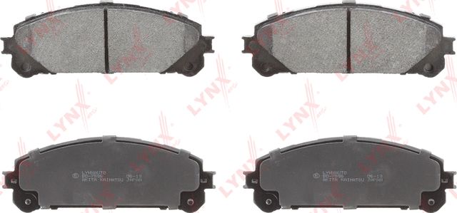 Тормозные колодки LYNXauto передние для Lexus ES VI 2012-2018. Артикул BD-7596