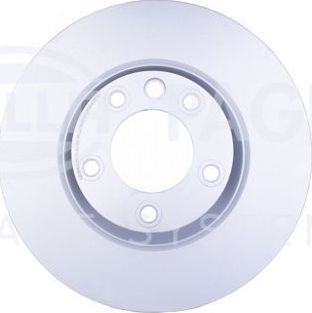 Тормозной диск Hella PRO. Артикул 8DD 355 109-781