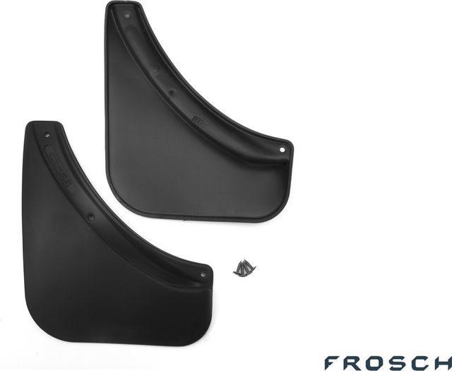Брызговики Frosch (в коробке) задняя пара для Renault Duster I 2010-2015. Артикул FROSCH.41.29.E13
