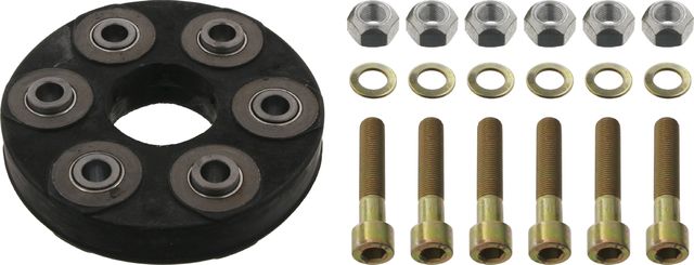 Крестовина карданного вала Febi Bilstein ProKit передняя/задняя для Mercedes-Benz W124, A124 1984-1993. Артикул 01743