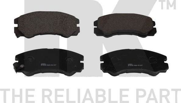 Тормозные колодки NK. Артикул 223621