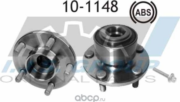 10-1148_к-кт подшипника ступ. пер.!/ Ford Focus/C-max 03>, Volvo S40/V50 04 (IJS). Артикул 101148