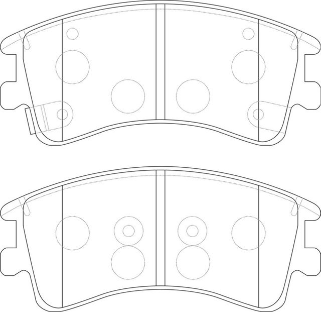 Тормозные колодки NiBK. Артикул PN5526