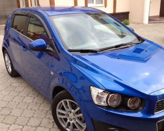 Дефлекторы Cobra Tuning для окон Chevrolet Aveo II хэтчбек 5-дв. 2011-2020. Артикул C31811