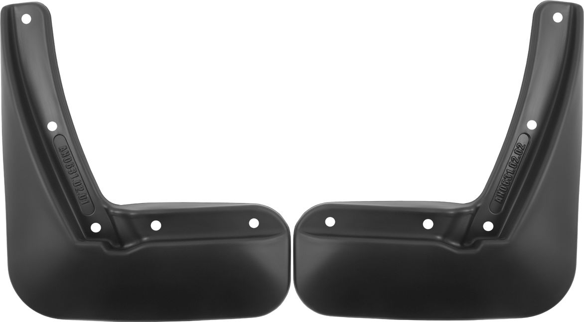 Брызговики REIN Стандарт задняя пара для BAIC X55 2022-2026. Артикул REIN.A70891.E3