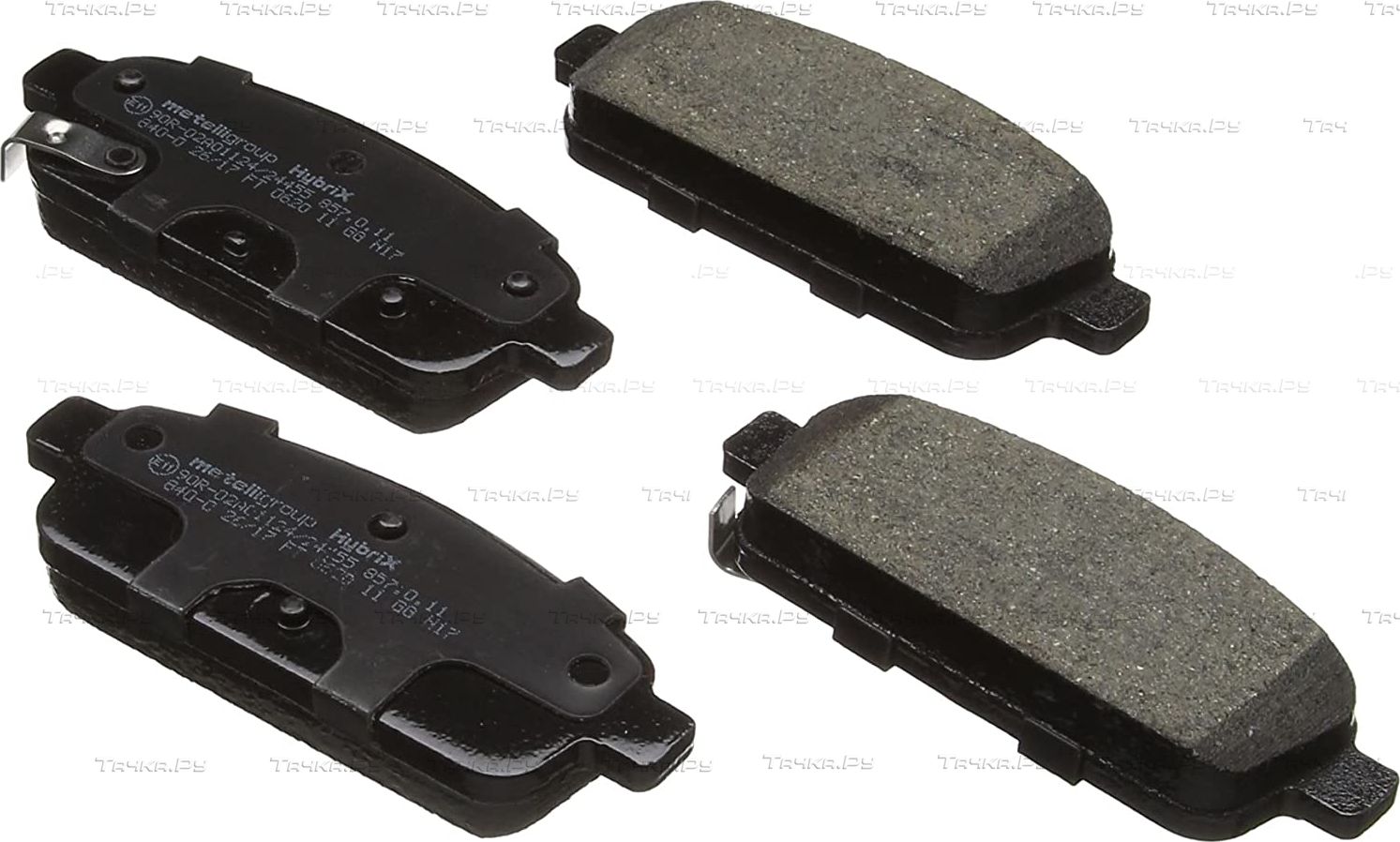 Тормозные колодки Metelli задние для Chevrolet Volt I 2011-2015. Артикул 22-0840-0
