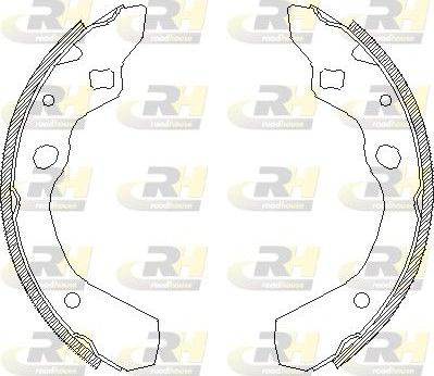 Тормозные колодки RoadHouse задние для Mazda 323 III (BF) 1989-1994. Артикул 4190.00