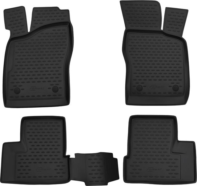 Коврики Format c повышенной износостойкостью для салона Daewoo Nexia I рестайлинг 2008-2026. Артикул FORMAT.11.09.210k