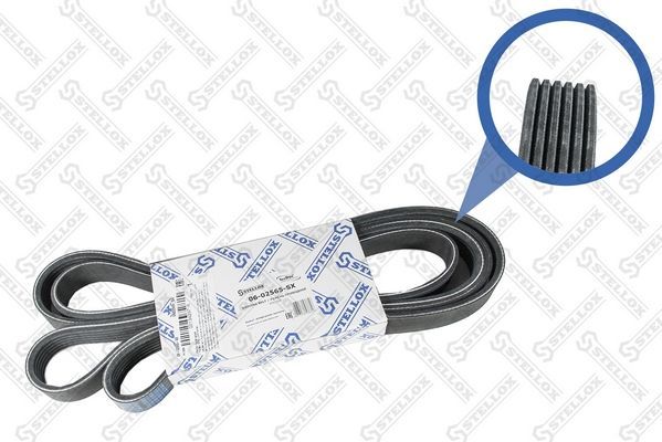 Приводной ремень поликлиновой Stellox для Citroen C-Crosser 2008-2013. Артикул 06-02565-SX