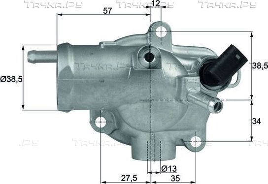 Термостат Mahle Behr для Mercedes-Benz C-Класс II (W203, CL203) 2000-2007. Артикул TH 13 92