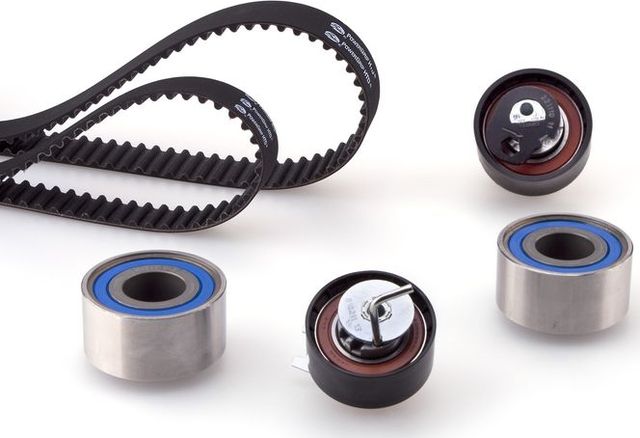 Ремень ГРМ с роликами (комплект) Gates PowerGrip® для Jaguar S-Type I 2004-2007. Артикул K015624XS