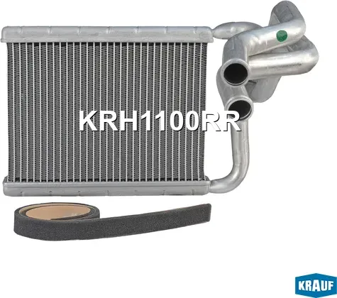 Радиатор отопителя Krauf. Артикул KRH1100RR