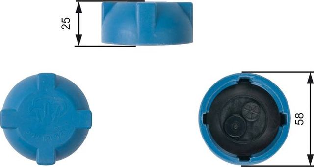 Крышка для радиатора Gates. Артикул RC203