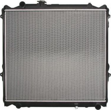 Радиатор охлаждения двигателя Thermotec (алюминий) для Toyota Land Cruiser Prado 90 1996-2002. Артикул D72021TT