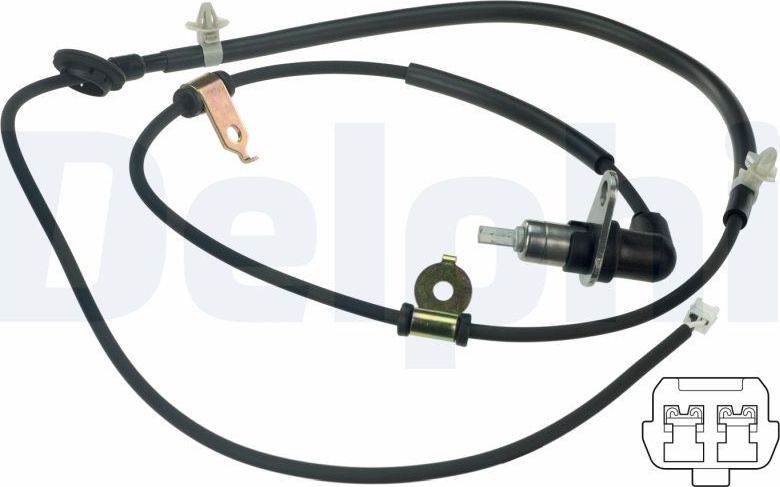 Датчик ABS Delphi. Артикул SS20383