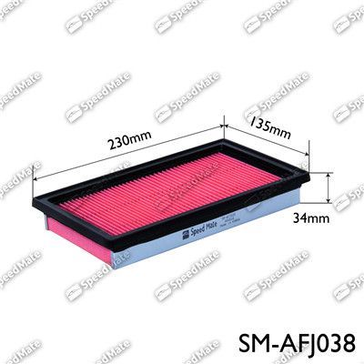 Воздушный фильтр SpeedMate. Артикул SM-AFJ038