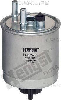 Топливный фильтр Hengst для Renault Twingo II 2009-2014. Артикул H359WK
