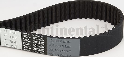 Ремень ГРМ ContiTech для Audi A4 III (B7) 2002-2006. Артикул CT1068