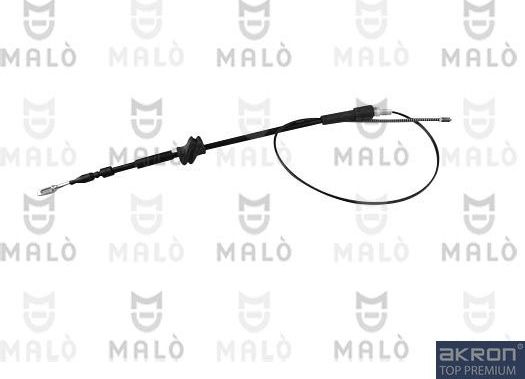 Трос ручника (тросик ручного тормоза) Malò задний левый для Audi Coupe I (B2) 1986-1987. Артикул 21509