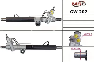 Новая рулевая рейка Great Wall Hover H3/H5 2010 (MSG). Артикул GW202