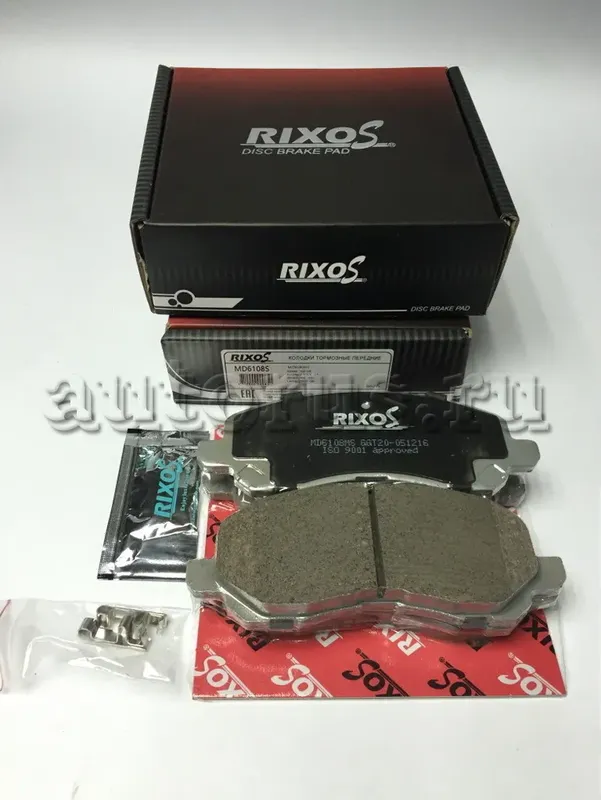 КОЛОДКА КЕРАМИЧЕСКАЯ ТОРМ ДИСК перед MITSUBISHI ASX, Galant VI LANCER седан 03- (Rixos). Артикул MD6108MS