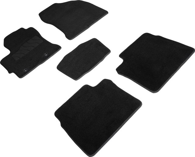 Коврики текстильные Seintex на нескользящей основе для салона Toyota Corolla E180/E170 2013-2019. Артикул 89170