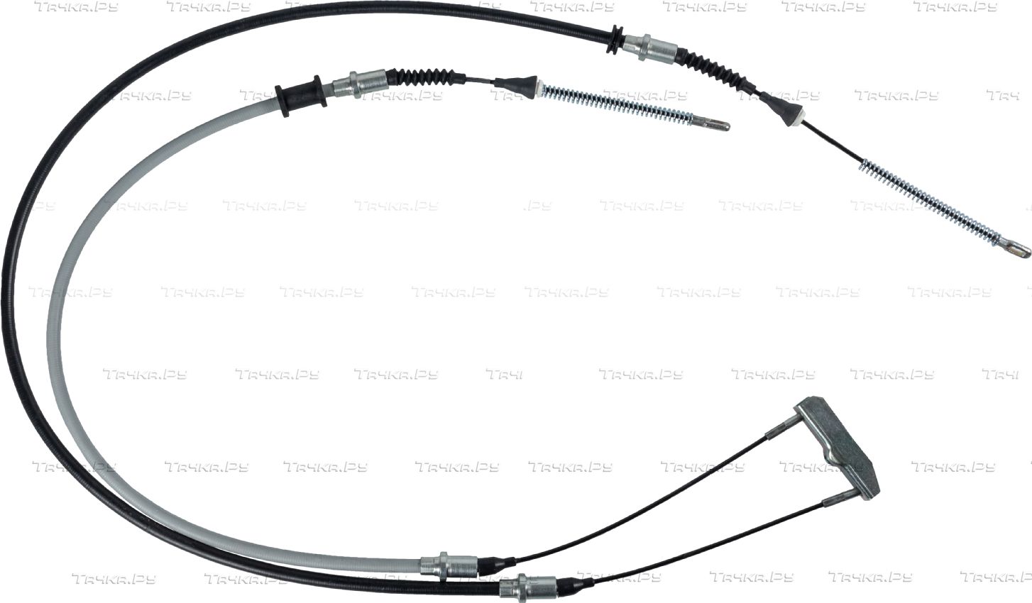 Трос ручника (тросик ручного тормоза) Febi Bilstein. Артикул 04666