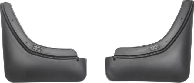 Брызговики 3D Norplast задняя пара для Audi Q3 2011-2026. Артикул NPL-Br-05-60B