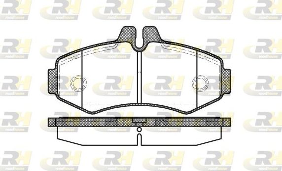 Тормозные колодки RoadHouse. Артикул 2701.00