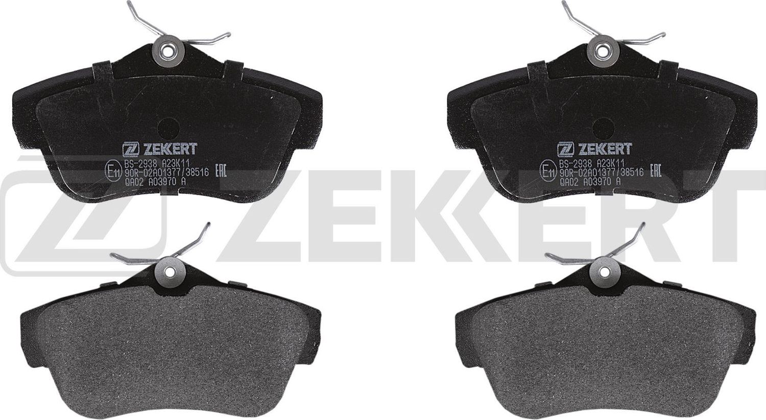 Тормозные колодки Zekkert. Артикул BS-2938