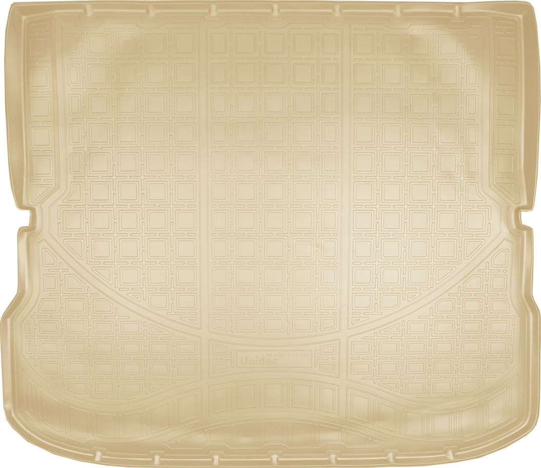 Коврик Норпласт для багажника Infiniti JX (cложенный 3 ряд) (L50) 2012-2026 Бежевый. Артикул NPA00-T33-601-B
