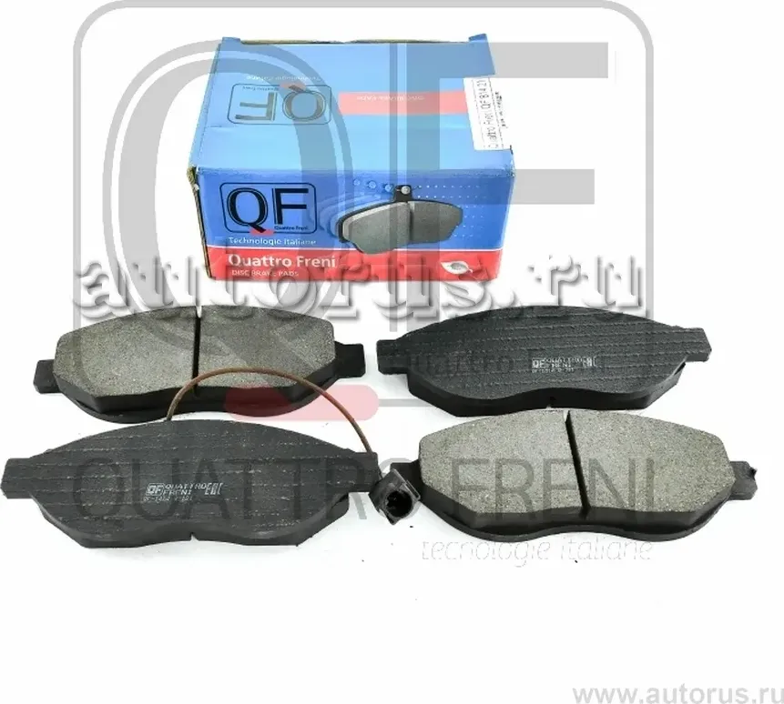 Колодки тормозные дисковые к-т (Quattro Freni). Артикул qf81421