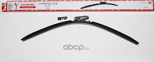 щетка стеклоочистителя бескаркасная Multiclip (пластиковая упаковка) (Dynamatrix-Korea). Артикул 600DF