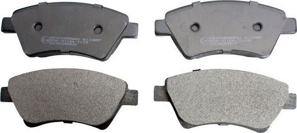 Тормозные колодки Denckermann передние для Renault Kangoo I 2001-2007. Артикул B110657