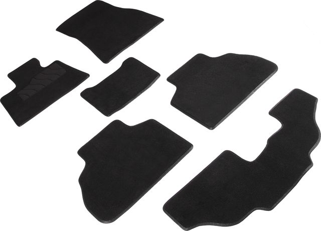 Коврики Seintex ворсовые для салона BMW X7 G07 2018-2026. Артикул 94275