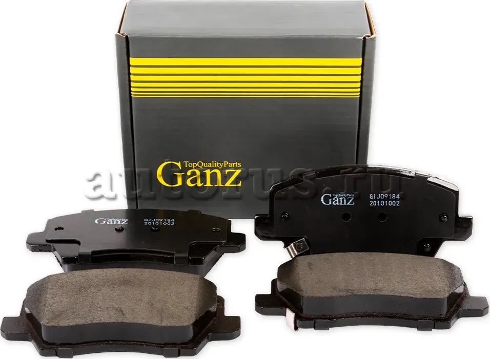 Колодки торм.пер. (Ganz). Артикул GIJ09184