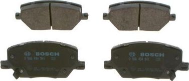 Тормозные колодки Bosch (Low-Metallic) передние для Jeep Compass II 2020-2026. Артикул 0 986 494 941