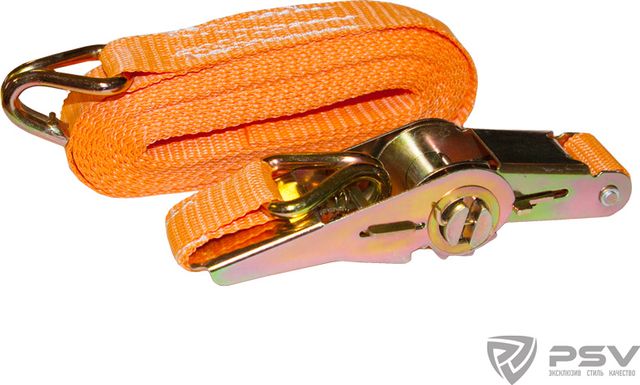 Стяжка груза Полярник (350кг длина/ 700кг обхват, лента 25мм, длина 5м). Артикул 262-017