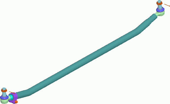 Рулевая тяга поперечная Lemforder. Артикул 37329 01