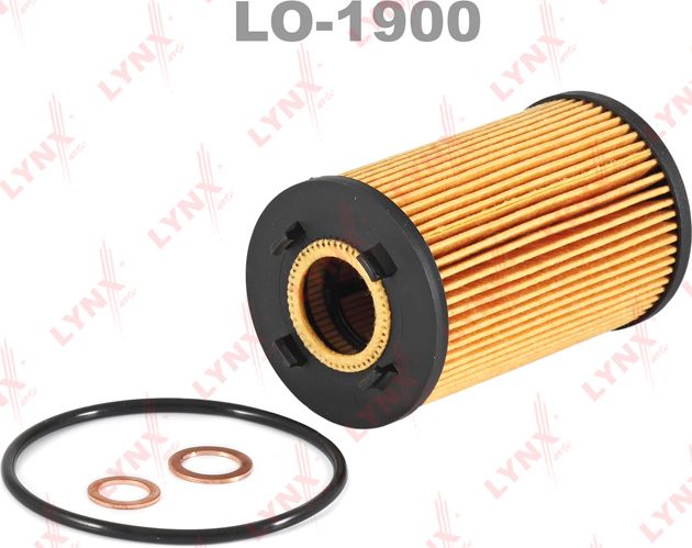 Масляный фильтр LYNXauto для SsangYong Stavic 2013-2026. Артикул LO-1900