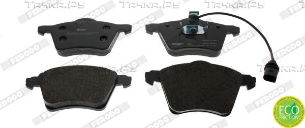 Тормозные колодки Ferodo Premier Eco Friction передние для Volkswagen Sharan I 2000-2010. Артикул FDB1654