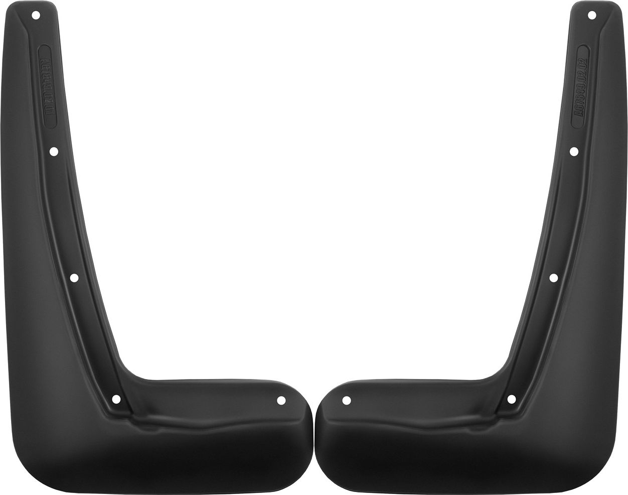 Брызговики Frosch (в пакете) задняя пара для BAIC Beijing X7 2020-2026. Артикул NLF.A70990.E3