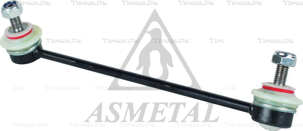 Стойка (тяга) стабилизатора Asmetal передняя левая для Renault Twingo I 1993-2007. Артикул 26RN3550