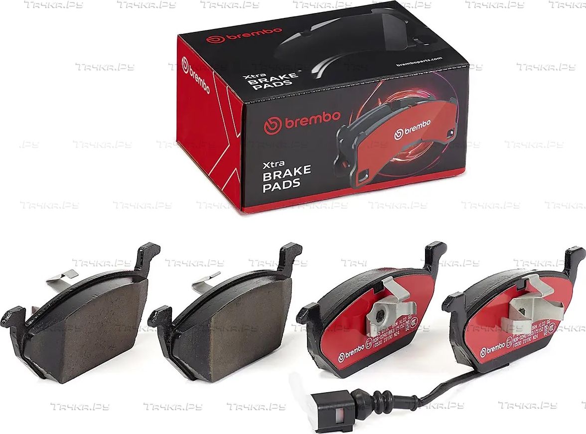 Тормозные колодки Brembo XTRA LINE передние для SEAT Toledo II 1998-2006. Артикул P 85 072X