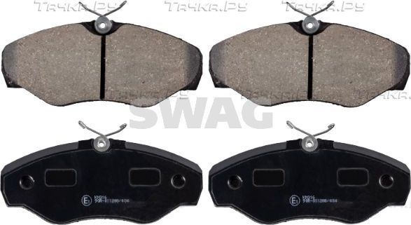 Тормозные колодки SWAG передние для Renault Avantime 2001-2003. Артикул 60 91 6473