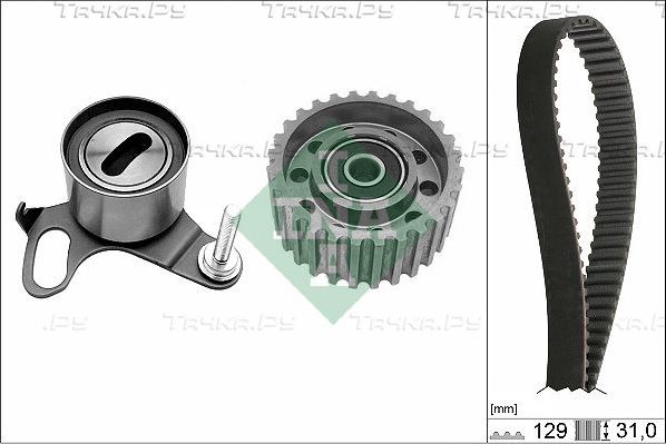 Ремень ГРМ с роликами (комплект) Ina для Toyota Hilux VI 1997-2005. Артикул 530 0048 10