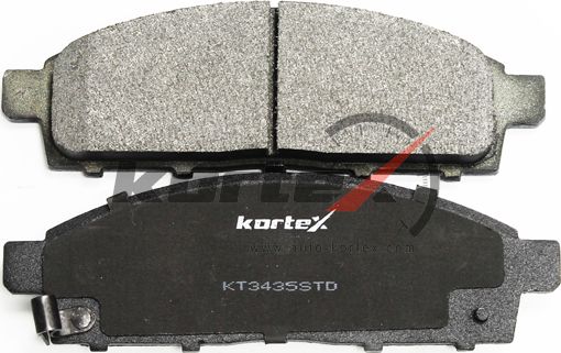 Колодки тормозные MITSUBISHI L200 06- перед. (Kortex). Артикул KT3435STD