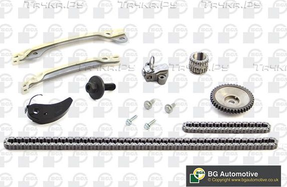Цепь ГРМ BGA для Renault Twingo III 2014-2026. Артикул TC7301FK